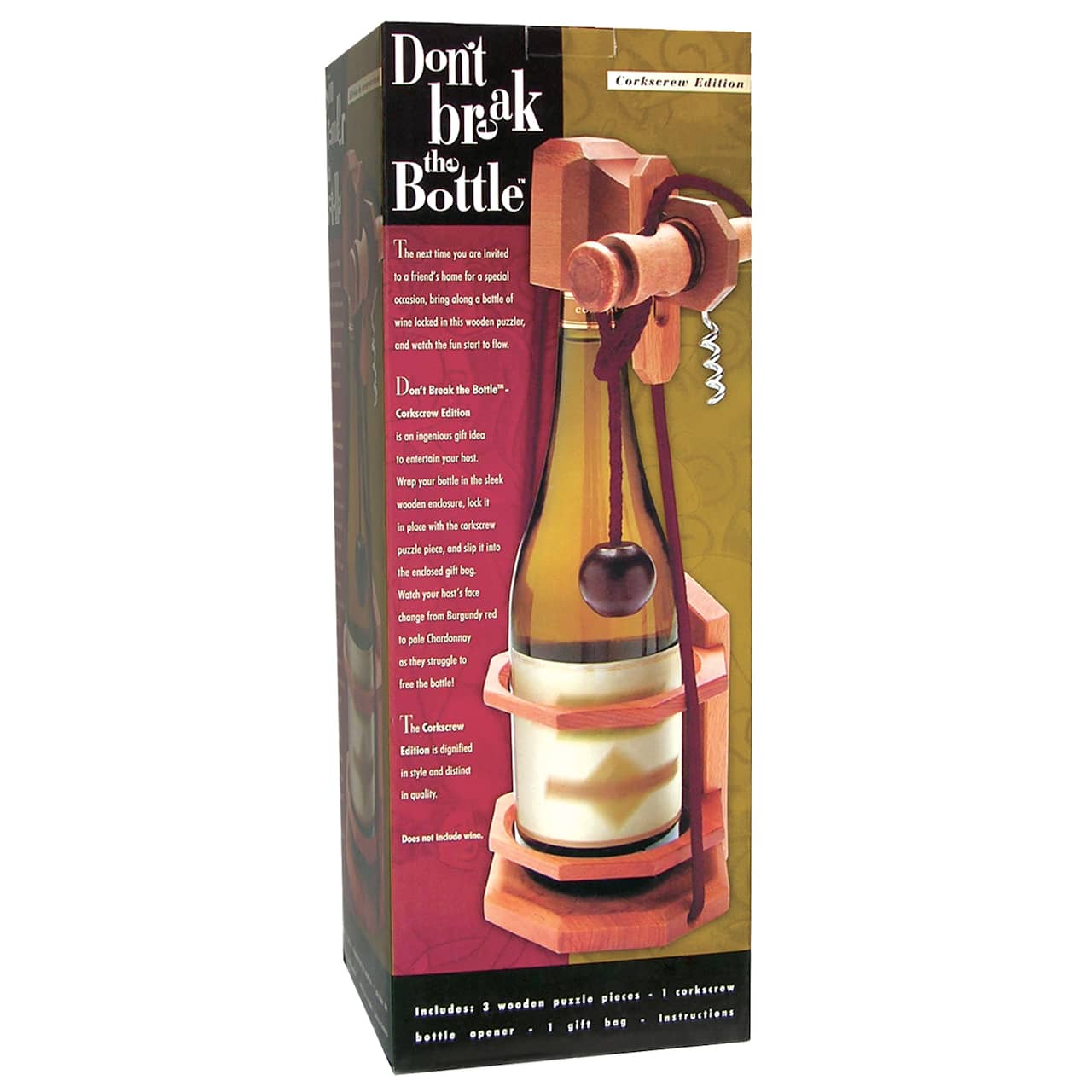 Don't Break the Bottle™ Corkscrew Puzzler